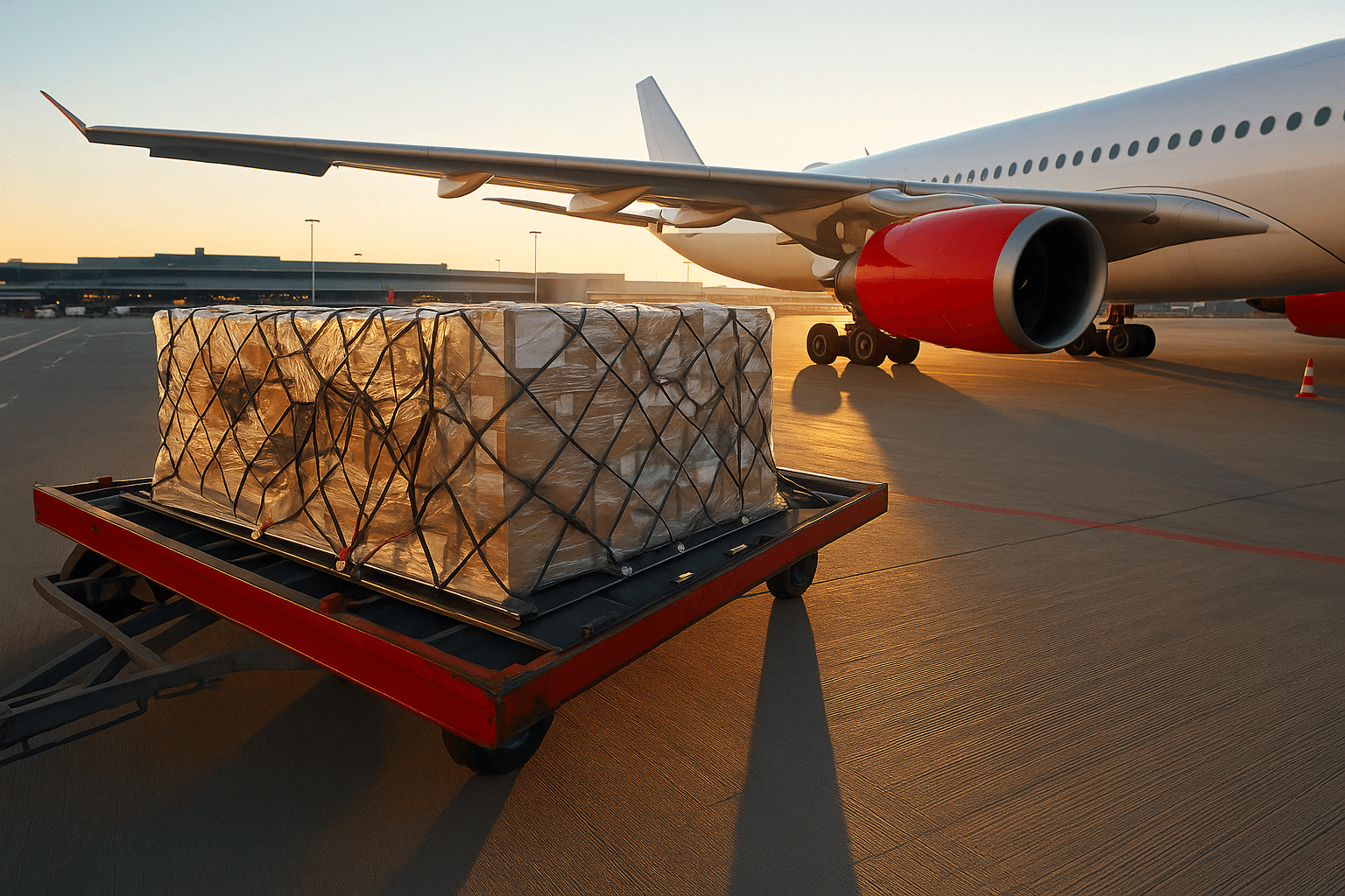 Package being handle at the door