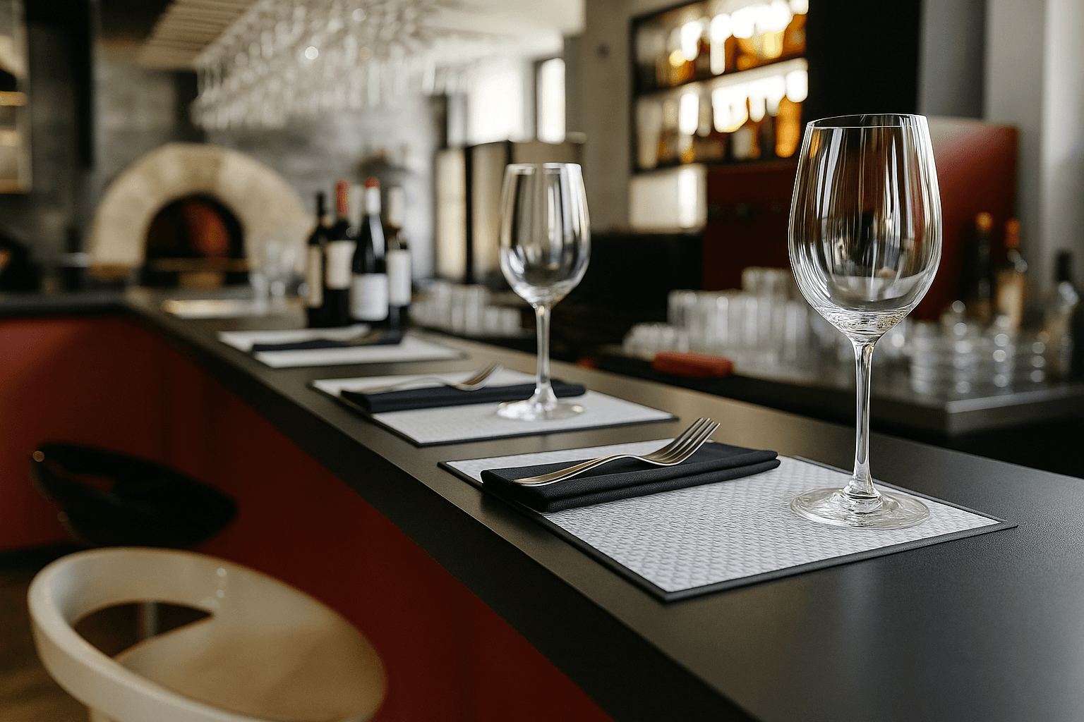 Hotel person receiving a delivery